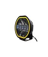 108W 7'' Beam HEXA, Phare longue portée LED - Homologué E, feu de position bicolore, phare de travail