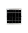 Projecteur solaire 50W Solara 2 - 3.2V, IP65, blanc froid, noir, télécommande, avec panneau solaire