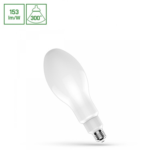 Ampoule LED E27 36W - 360°, verre dépoli