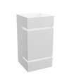 Applique murale G9 SQUALLA LUMO - Aluminium, IP20, sans source lumineuse