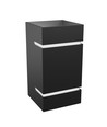 Applique murale Squalla G9 - Lumo, sans source lumineuse, 230V, IP20, 80x150, noir, carrée