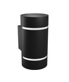 Applique murale intérieure G9 Up/Down - Ø8 cm, IP20, noir