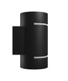 Applique murale intérieure G9 Up/Down - Ø8 cm, IP20, noir