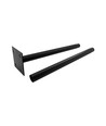 V-Tac poteau de lampe de jardin 3m - Aluminium, Ø75mm, Noir