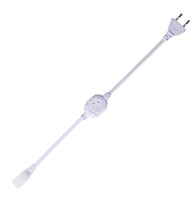 Connecteur pour bande LED Neon Flex D15 CLIP-ON - Incl. embout, IP67, 230V