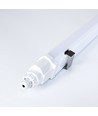 Réglette LED complète étanche 150cm 48W, câblage traversant - IP65