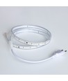 Ruban LED étanche 5m 10W/m (Type X-2) - 230V, IP67, 1300lm/m, sécable tous les 10cm, jusqu