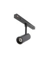 Spot sur rail System Shift 6W Spot S pour 48V - 24 degrés, RA90, noir, 5 ans de garantie