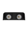 Applique murale 4W Luna haut/bas - IP54 extérieur, CCT, 3 couleurs, noir, source incluse