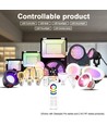 Télécommande tactile Gledopto RGB+CCT - 8 zones, batterie