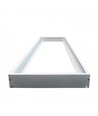 Cadre pour panneau LED 60x30 - Kit de montage avec vis, bord blanc