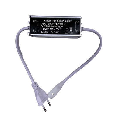 Connecteur sans scintillement pour Neonflex CLIP-ON 8x16 230V - Incl. bouchon de fin, sans scintillement, 230V