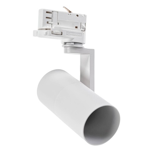 Spot sur rail triphasé GU10 Madara Mini II - Sans source lumineuse, Blanc, 3 circuits