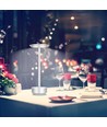 Lampe de table LED rechargeable - Argent, tactile dimmable, CCT, IP20