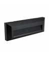 Applique murale 6W Encanta Asymmetric CCT - IP54, noir, 750lm, 3 couleurs de lumière, façade/extérieur
