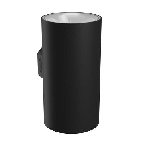 Applique murale haut/bas Torre 18W - IP54 extérieur, Ronde, CCT, 3 couleurs de lumière, noir, source lumineuse incluse