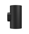 Applique murale haut/bas Torre 18W - IP54 extérieur, Ronde, CCT, 3 couleurs de lumière, noir, source lumineuse incluse