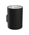 Applique murale Torre 9W - IP54 extérieur, ronde, CCT, 3 couleurs de lumière, noir, source lumineuse incluse