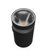 Applique murale anneau Torre 9W - IP54 extérieur, ronde, CCT, 3 couleurs de lumière, noir, source lumineuse incluse