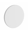 Applique murale 12W - IP44 extérieur, Ø18cm, 3 couleurs de lumière, Blanc