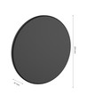 Applique murale 18W - IP44 extérieur, Ø25cm, 3 couleurs de lumière, Noir, CCT