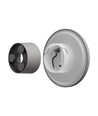 Applique murale 9W - IP44 extérieur, Ø12cm, 3 couleurs de lumière, Gris, CCT