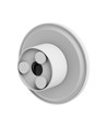Applique murale 9W - IP44 extérieur, Ø12cm, CCT, 3 couleurs de lumière, blanc