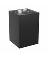 Applique murale Torre 9W - IP54 extérieur, CCT, carrée, 3 couleurs de lumière, noir, source lumineuse incluse
