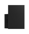 Applique murale Torre 9W - IP54 extérieur, CCT, carrée, 3 couleurs de lumière, noir, source lumineuse incluse