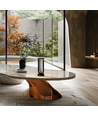 Outlet: Vase à fleurs avec lumière LED intérieur/extérieur - Noir, dimmable, IP54 extérieur
