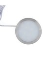 Spot de meuble Ø6cm Sono60 RA92 - 12V DC, Dimensions : Ø6 cm, montage en saillie, éclairage de placard, acier brossé