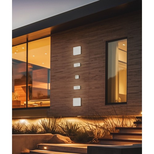 Applique murale 5W CCT - IP54 extérieur, 10x10cm