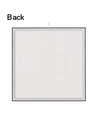 Dalle LED CCT 60x60, 36W - Hauteur: 35mm, 140lm/W, bord noir