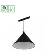 Suspension 6W SHIFT HANGIT CONE pour système de rail 48V - 3000K, RA90, 20 degrés, 48V