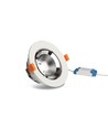 Downlight 10W Ø14cm - Découpe : Ø13 cm, Dimensions : Ø14 cm, 800lm, Angle réglable