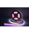 Ruban LED RGBIC 10m 12W/m - 24V DC, IP68, 60 LED par mètre