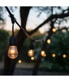 Guirlande lumineuse V-Tac pour 10 ampoules E27 - 5 mètres, IP54, 230V, sans source lumineuse