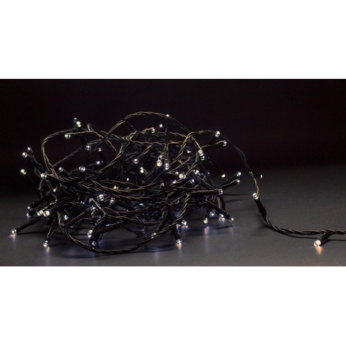 Guirlande lumineuse de Noël LED blanc chaud 14 m - 180 LED, fonction mémoire, IP44 extérieur, 230V