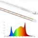 LEDlife Pro-Grow 2.0 luminaire de croissance - 120 cm, 18W LED, spectre complet, IP65