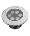 Spot encastrable LEDlife - 6W, rond, acier inoxydable, 24V AC/DC