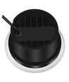 Spot encastrable LEDlife - 12W, rond, acier inoxydable, 24V AC/DC