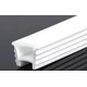 Profilé silicone 13x11 à encastrer - Par mètre, perçage 10x10mm, compatible ruban LED 5-8mm