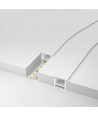 Profilé silicone 18x13 à encastrer - Par mètre, perçage 14x14mm, compatible ruban LED 8-10mm