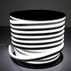 Neutre blanc 8x16 CLIP-ON Neon Flex LED - 9W par mètre, IP67, 230V