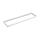 Cadre pour panneau LED 120x30 - Montage rapide, coins en plastique, sans vis apparentes, bord blanc