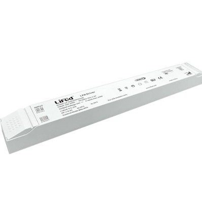 Alimentation dimmable Lifud 120W / 12V DC - 10A, IP20, interface DALI + push dim, sans scintillement