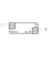 Driver LED Lifud 20W / 400-550mA dimmable - 25-40V, Triac gradation de phase, flicker free