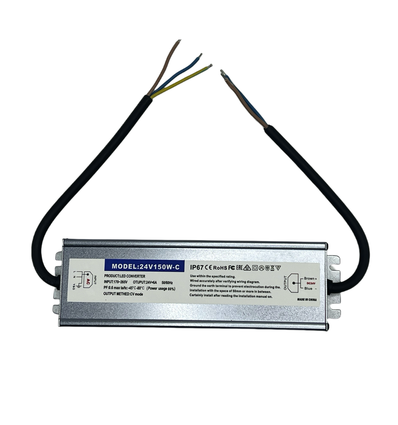 Alimentation 150W / 24V DC - 6.25A, IP67 étanche