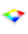 Panneau LED 60x60 Wifi RGB+CCT, 36W - Hauteur: 13mm, bord blanc