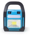 Lumière de secours avec batterie et panneau solaire - Incl. 3 ampoules LED, projecteur, grand panneau solaire, powerbank